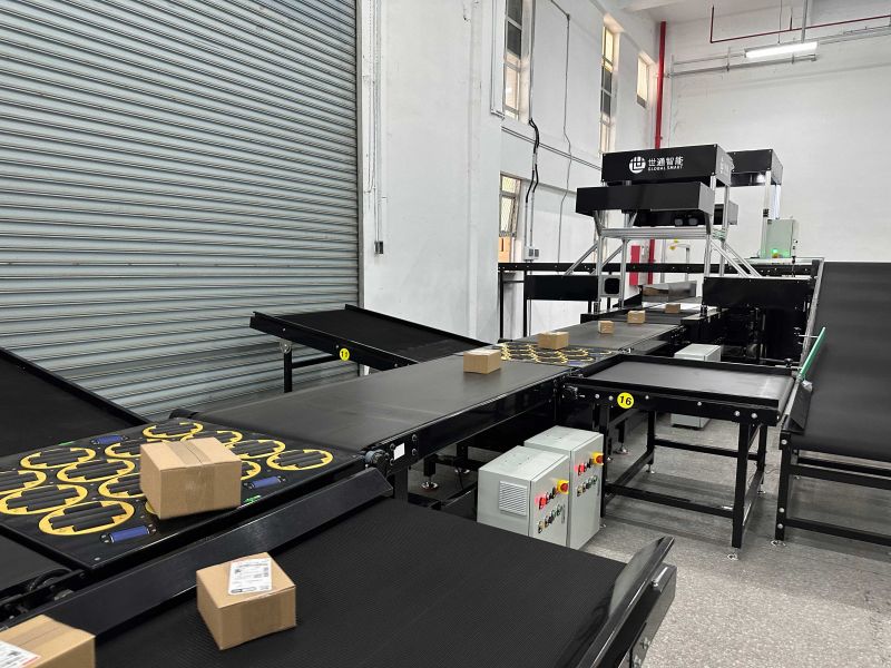 動態稱重分揀流水線